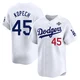 Michael Kopech ＃45 Los Angeles Dodgers Limited Youth White Home 2025 World Series Jersey