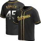 Michael Kopech ＃45 Los Angeles Dodgers Replica Men's Gold Black en Alternate Jersey