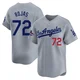 Miguel Rojas ＃72 Los Angeles Dodgers Limited Men's Gray Away World Series Champions Jersey
