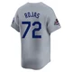 Miguel Rojas ＃72 Los Angeles Dodgers Limited Men's Gray Away World Series Champions Jersey