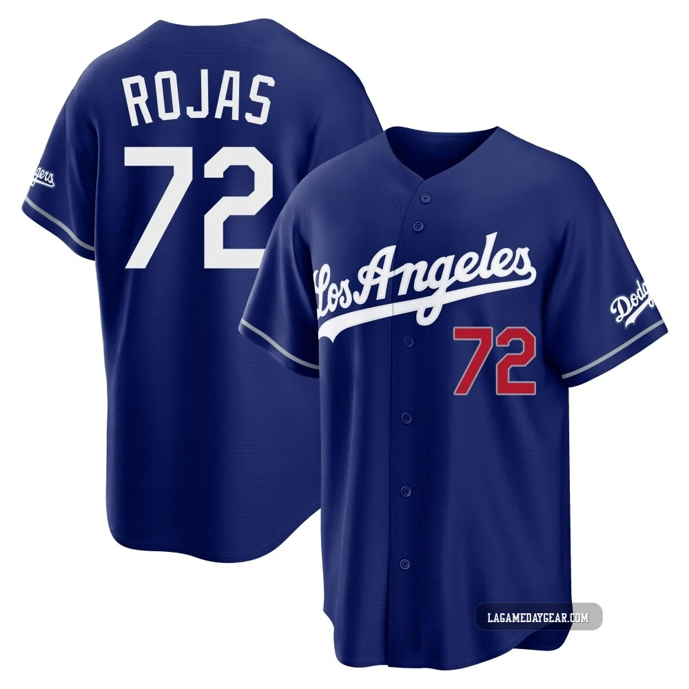 Miguel Rojas ＃72 Los Angeles Dodgers Limited Men's Royal Alternate Stadium Jersey
