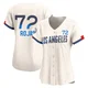 Miguel Rojas ＃72 Los Angeles Dodgers Limited Women's Cream 2024 City Connect Jersey
