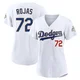 Miguel Rojas ＃72 Los Angeles Dodgers Limited Women's Gold White 2026 Collection Stadium Jersey