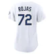Miguel Rojas ＃72 Los Angeles Dodgers Limited Women's Gold White 2026 Collection Stadium Jersey