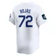 Miguel Rojas ＃72 Los Angeles Dodgers Limited Youth White 2024 World Tour Seoul Series Home Jersey