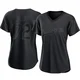 Miguel Rojas ＃72 Los Angeles Dodgers Replica Women's Black Pitch Fashion Jersey