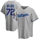 Miguel Rojas ＃72 Los Angeles Dodgers Replica Youth Gray Road 2024 World Series Champions Jersey