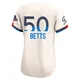 Mookie Betts ＃50 Los Angeles Dodgers Limited Women's Cream 2024 City Connect World Series Champions Jersey