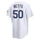 Mookie Betts ＃50 Los Angeles Dodgers Limited Youth Gold White 2026 Collection Stadium Jersey