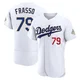 Nick Frasso ＃79 Los Angeles Dodgers Authentic Men's Gold White 2026 Collection Jersey