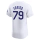 Nick Frasso ＃79 Los Angeles Dodgers Elite Men's White Home Jersey