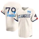 Nick Frasso ＃79 Los Angeles Dodgers Limited Men's Cream 2024 City Connect World Series Champions Jersey
