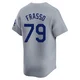Nick Frasso ＃79 Los Angeles Dodgers Limited Men's Gray Away Jersey
