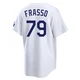 Nick Frasso ＃79 Los Angeles Dodgers Limited Men's White Home Stadium Jersey