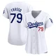Nick Frasso ＃79 Los Angeles Dodgers Limited Women's White Home Jersey