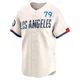 Nick Frasso ＃79 Los Angeles Dodgers Limited Youth Cream 2024 City Connect Jersey