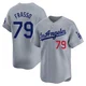 Nick Frasso ＃79 Los Angeles Dodgers Limited Youth Gray Away Jersey
