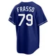 Nick Frasso ＃79 Los Angeles Dodgers Limited Youth Royal Alternate Stadium Jersey