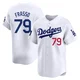 Nick Frasso ＃79 Los Angeles Dodgers Limited Youth White 2024 World Tour Seoul Series Home Jersey