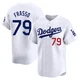 Nick Frasso ＃79 Los Angeles Dodgers Limited Youth White Home Jersey