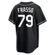 Nick Frasso ＃79 Los Angeles Dodgers Replica Men's Black Fashion Out Jersey