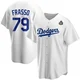 Nick Frasso ＃79 Los Angeles Dodgers Replica Youth White Home 2024 World Series Jersey