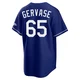 Paul Gervase ＃65 Los Angeles Dodgers Limited Men's Royal Alternate Stadium Jersey