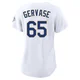 Paul Gervase ＃65 Los Angeles Dodgers Limited Women's Gold White 2026 Collection Stadium Jersey
