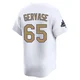 Paul Gervase ＃65 Los Angeles Dodgers Limited Youth Gold White 2025 Collection Jersey