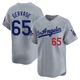 Paul Gervase ＃65 Los Angeles Dodgers Limited Youth Gray Away World Series Champions Jersey