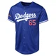 Paul Gervase ＃65 Los Angeles Dodgers Limited Youth Royal Alternate World Series Champions Jersey
