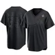 Paul Gervase ＃65 Los Angeles Dodgers Replica Men's Black Pitch Fashion 2024 World Series Jersey