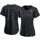 Paul Gervase ＃65 Los Angeles Dodgers Replica Women's Black Pitch Fashion 2024 World Series Jersey