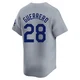 Pedro Guerrero ＃28 Los Angeles Dodgers Limited Men's Gray Away Jersey