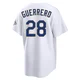 Pedro Guerrero ＃28 Los Angeles Dodgers Limited Youth Gold White 2026 Collection Stadium Jersey