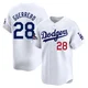 Pedro Guerrero ＃28 Los Angeles Dodgers Limited Youth White Home 2024 World Series Champions Jersey