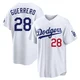Pedro Guerrero ＃28 Los Angeles Dodgers Limited Youth White Home Stadium Jersey
