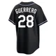 Pedro Guerrero ＃28 Los Angeles Dodgers Replica Men's Black Fashion Out Jersey