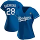 Pedro Guerrero ＃28 Los Angeles Dodgers Replica Women's Royal Alternate 2024 World Series Jersey