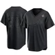 Pedro Guerrero ＃28 Los Angeles Dodgers Replica Youth Black Pitch Fashion 2024 World Series Jersey
