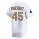 Pedro Martinez ＃45 Los Angeles Dodgers Limited Men's Gold White 2025 Collection Jersey