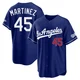 Pedro Martinez ＃45 Los Angeles Dodgers Limited Men's Royal Alternate Stadium Jersey