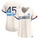 Pedro Martinez ＃45 Los Angeles Dodgers Limited Women's Cream 2024 City Connect Jersey