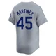 Pedro Martinez ＃45 Los Angeles Dodgers Limited Youth Gray Away 2024 World Series Jersey