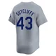 Rick Sutcliffe ＃43 Los Angeles Dodgers Limited Men's Gray Away Jersey