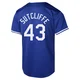 Rick Sutcliffe ＃43 Los Angeles Dodgers Limited Men's Royal Alternate Jersey