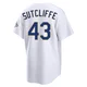 Rick Sutcliffe ＃43 Los Angeles Dodgers Limited Youth Gold White 2026 Collection Stadium Jersey