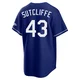 Rick Sutcliffe ＃43 Los Angeles Dodgers Limited Youth Royal Alternate Stadium Jersey