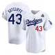 Rick Sutcliffe ＃43 Los Angeles Dodgers Limited Youth White Home 2024 World Series Jersey