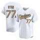 River Ryan ＃77 Los Angeles Dodgers Limited Men's Gold White 2025 Collection Jersey